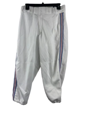 Majestic Adult Braided Softball Pants White Small  - Image 1 of 4