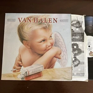 Van Halen 1984 LP MISPRINT Back Cover Upsidedown VG PLUS - Picture 1 of 7
