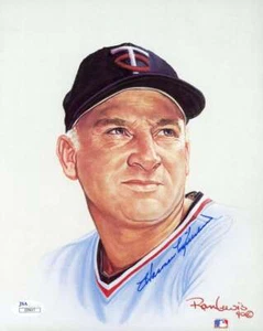 Harmon Killebrew JSA Cert Signed  Ron Lewis 8x10 Photo Autograph - Picture 1 of 1