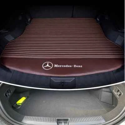 For Mercedes Benz Car Trunk Mat All Weather Waterproof Custom Rear Carpets Liner - Image 1 of 4