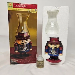 Lámpara de vela líquida de mesa decorativa mini cascanueces Lamplight - Imagen 1 de 8