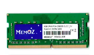 Memoz 8GB DDR4 3200 Mhz Laptop SoDimm PC4 25600 260 Pins Notebook RAM Memory - Picture 1 of 4