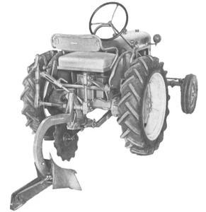 IH L-F194 1pt Fast Hitch Plow Owner's Manual for International & Farmall Cub - Picture 1 of 10