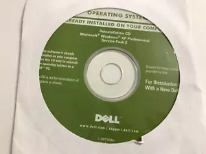 OEM Dell 0RX073 Windows XP Professional Service Pack SP2 Reinstall CD NEW - Picture 1 of 2