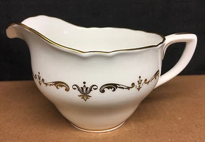 Royal Worcester Gold Chantilly Creamer - Picture 1 of 6