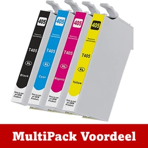 Huismerk 405 XL Epson Inktcartridges | MultiPacks & Los | XL Meer Prints - Afbeelding 1 van 8