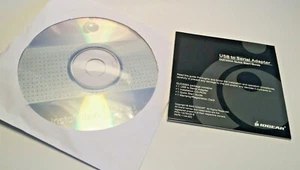 IOGEAR USB to Serial adapter installation CD with GUC232A quick start guide - Picture 1 of 12