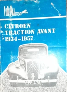 CITROEN TRACTION AVANT 1934-1957 7CV 11CV 15CV BROOKLANDS BOOKS By R M Clarke - Picture 1 of 1