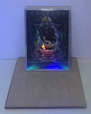 2019 Panini Prizm Draft Picks Crusade N'keal Harry Blue Prizm #8 - Image 1 of 2