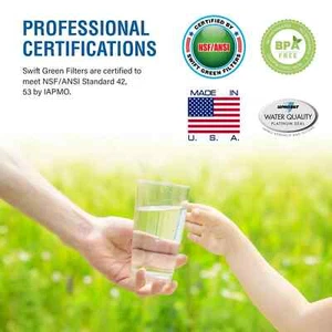 Swift Green SGF-LB60 Refrigerator Water Filter - Compatible with Top brands - Picture 1 of 5