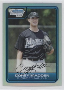 2006 Bowman Draft Chrome Draft Picks Refractor Corey Madden #DP39