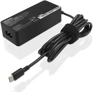 Genuine OEM 65W USB-C Charger Type-C Adapter For Lenovo ThinkPad X1 Carbon Yoga - Picture 1 of 2