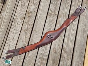 NWT Devoucoux Allure Contrast Padded Anatomic English Jumper Girth - 52"/130cm - Picture 1 of 8