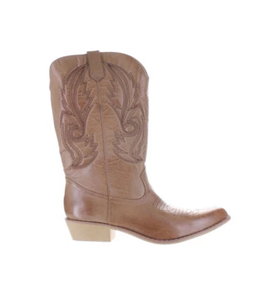 Coconuts Mujer Gaucho Marrón Tostado Vaquero, Botas Occidentales Talla 8.5 Nuevas Foto 1 de 4