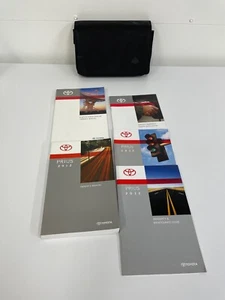 Toyota Prius 2012 manual del propietario guía del usuario con navegación DVD y estuche de cuero - Imagen 1 de 11