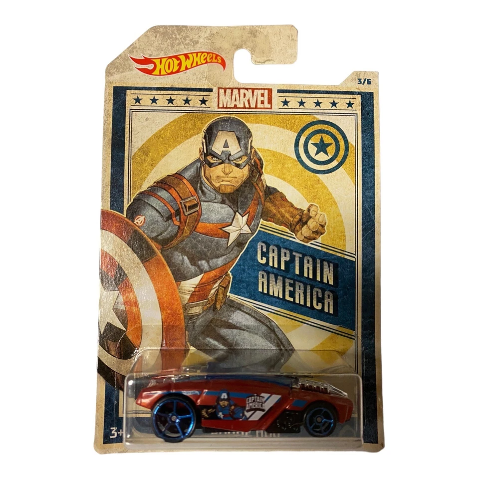 Hot Wheels Marvel Captain America Rogue Hog (2018) - Image 1 of 1