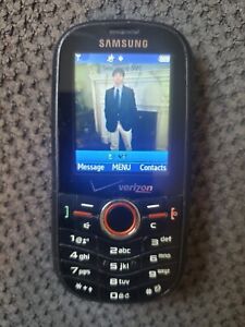 Samsung Intensity Verizon BLACK Cell Phone  Slider Qwerty SCH-U450 1.3mp