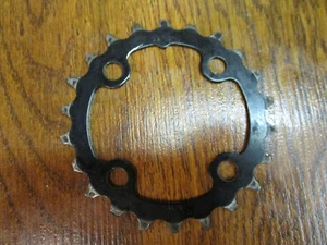 TRUVATIV SRAM 4 BOLT 64 BCD 22T S1 CHAIN RING - BLACK - Picture 1 of 2