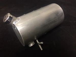 Choppahead Triumph flat side round oil tank (raw) - USA MADE - chopper, cafe - Bild 1 von 4