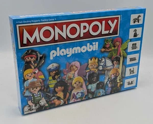 Winning Moves Monopoly Playmobil Hasbro Englische Version Klassiker Spiel NEU - Picture 1 of 11