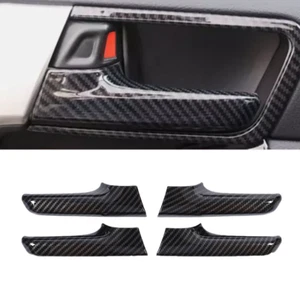 Carbon Fiber Interior Door Handle Cover Trim 4PCS For Toyota 4Runner 2010-2024 - Bild 1 von 7