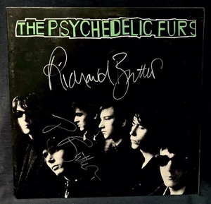 THE PSYCHEDELIC FURS ~ Álbum de discos promocionales/DJ PRINCIPAL firmado por Richard y Tim Burton - Imagen 1 de 3