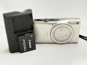 Canon IXY 650 silver PowerShot Elph 360 HS Digital Camera Engulish Working - Picture 1 of 6