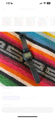 Reloj deportivo digital ultra delgado resistente al agua NIXON Heat A1320-100M para hombre Foto 1 de 4