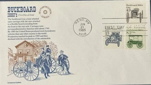 Aristocrat Cachet 2124 Buckboard Peak Production 1905 Transportation Series Reno - Imagen 1 de 1