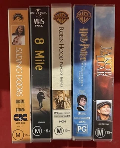 Mixed Bulk Lot VHS Retro Vintage Video Cassette Bulk Lot X 5 (Lot 2226) - Picture 1 of 4