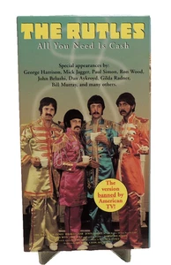 THE RUTLES "All You Need is Cash"  1978 film VHS 1995 Beatles Spoof Eric Idle - Imagen 1 de 6