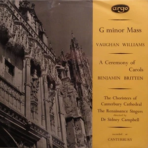 Ralph Vaughan Williams / Benjamin Britten - Canterbury Cathedral Choir, The Rena - Picture 1 of 5