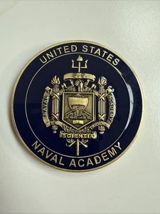 Department of the Navy, United States Of America, Naval Academy Challenge Coin - Picture 1 of 2