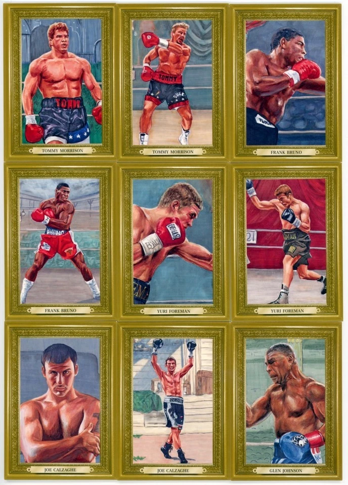 2011 Ringside Boxing Round 2 Turkey Red Gold 64-Card Insert Set (94-157) - Image 1 of 1