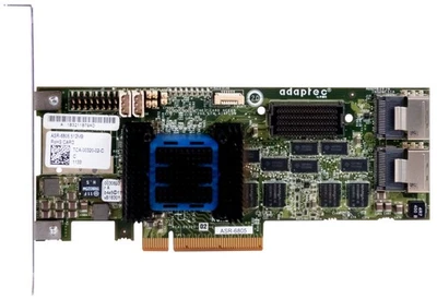 ADAPTEC ASR-6805E RAID 512MB SAS 6GBPS PCIe - Image 1 of 2