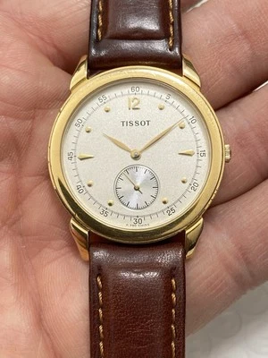 Reloj Pulsera Tissot A280 Cuarzo Vintage Hombre Chapado en Oro Hecho en Suiza 34mm Foto 1 de 4