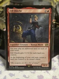 ZELL DINCHT mtg NM-M Final Fantasy 1 Rare - Picture 1 of 2