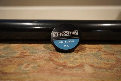 G Loomis NRX+ caña de mosca de agua salada 7 wt. Modelo 790-4 de 9 pies y 4 piezas Foto 1 de 4