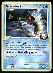 2009 Heavily Played Pokemon Gyarados G 30/127 Platinum - Picture 1 of 3