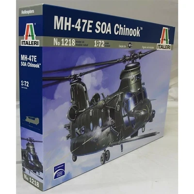 ELICOTTERO MH 47 E SOA CHINOOK KIT 1:72 Italeri Kit Elicotteri Modellino Nuovo - Immagine 1 di 2