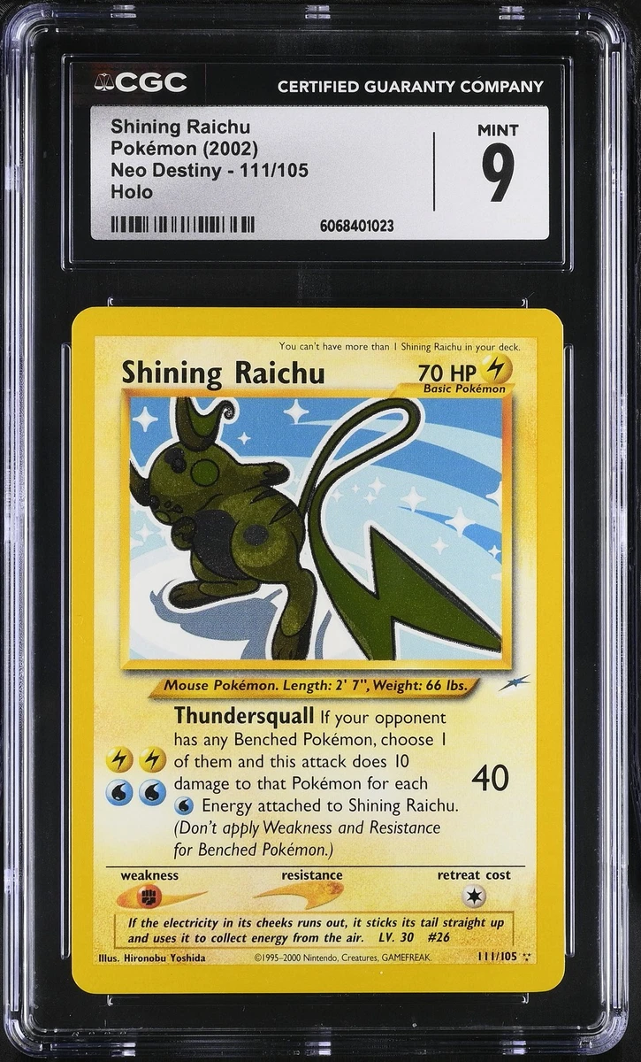 Shining Raichu for sale | eBay