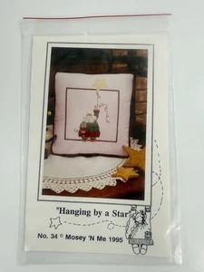 Mosey ‘N Me #34 Hanging By A Star Counted Cross Stitch Pattern ONLY - Picture 1 of 3
