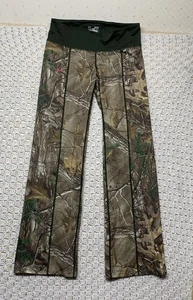 Under Armour Scent Control Bottoms Pants Women Sz M ColdGear Fitted Camouflage - Picture 1 of 10
