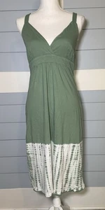 Nuevo con etiquetas Vestido PrAna Cleo Talla Grande en Salvia y Blanco Tie Dye Estilo de Vida Colección - Imagen 1 de 10