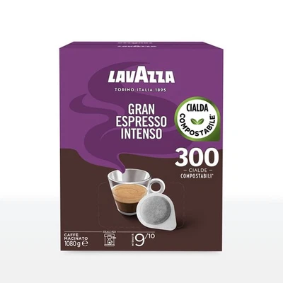 Lavazza 300 Cialde Ese 44mm Caffè Grand Espresso Intenso