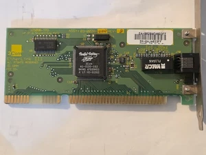 3Com Etherlink III 3C509B-TPO 10Mbps Network Card Parallel Tasking Vintage - Picture 1 of 3