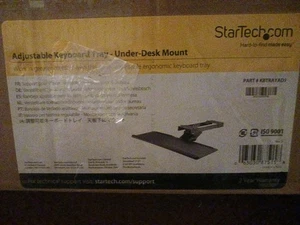 NEU StarTech verstellbare Tastaturablage unter dem Schreibtisch KBTRAYADJ - Bild 1 von 1