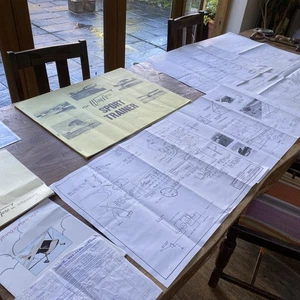 Wag Aero Sport Trainer Aeroplane Drawings / Plans For Full Size Aeroplane  - Picture 1 of 12
