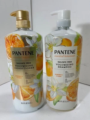 Pantene Essential Botanicals Shampoo+Conditioner SET Jasmine & Citrus 38.2oz ea. - Image 1 of 3