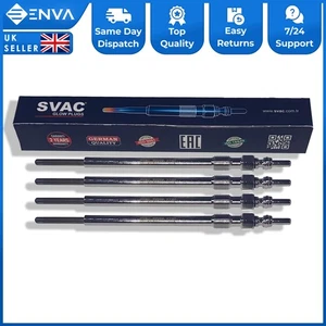4X Heater Glow Plugs For Vauxhall Astra H Signum Vectra C Zafira B 1.9 CDTI - Picture 1 of 8